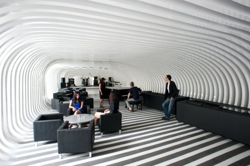 3Gatti Architecture Studio designed the Zebar in Shanghai China